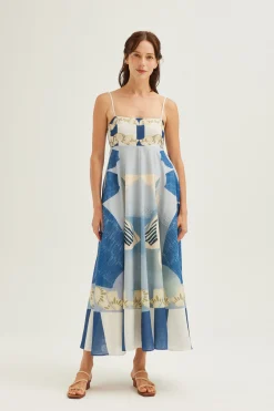 La Risa Smocked-Back Sundress