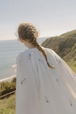 Liberty Embroidered Billowy Blouse