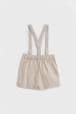 Linen Button Suspenders