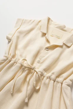 Linen Collared Dress