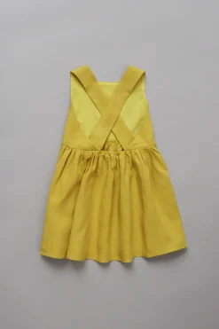 Linen Cross Back Dress