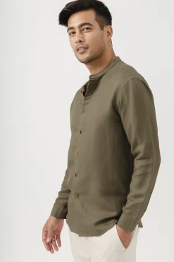Linen Long Sleeve Shirt