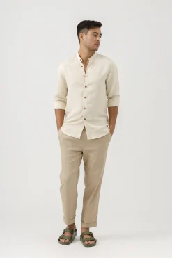 Linen Long Sleeve Shirt