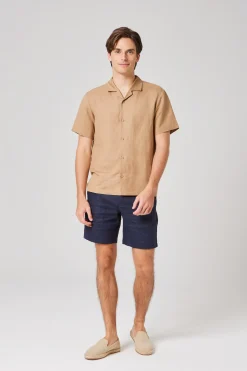 Linen Revere Collared Shirt