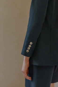 Linen Tailored Blazer