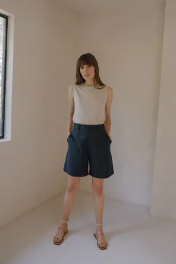 Linen Tailored Shorts
