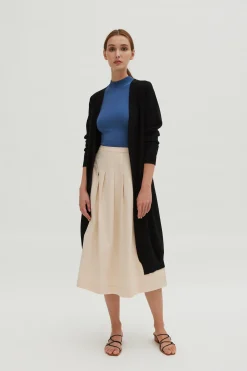 Longline Duster Knit Cardigan
