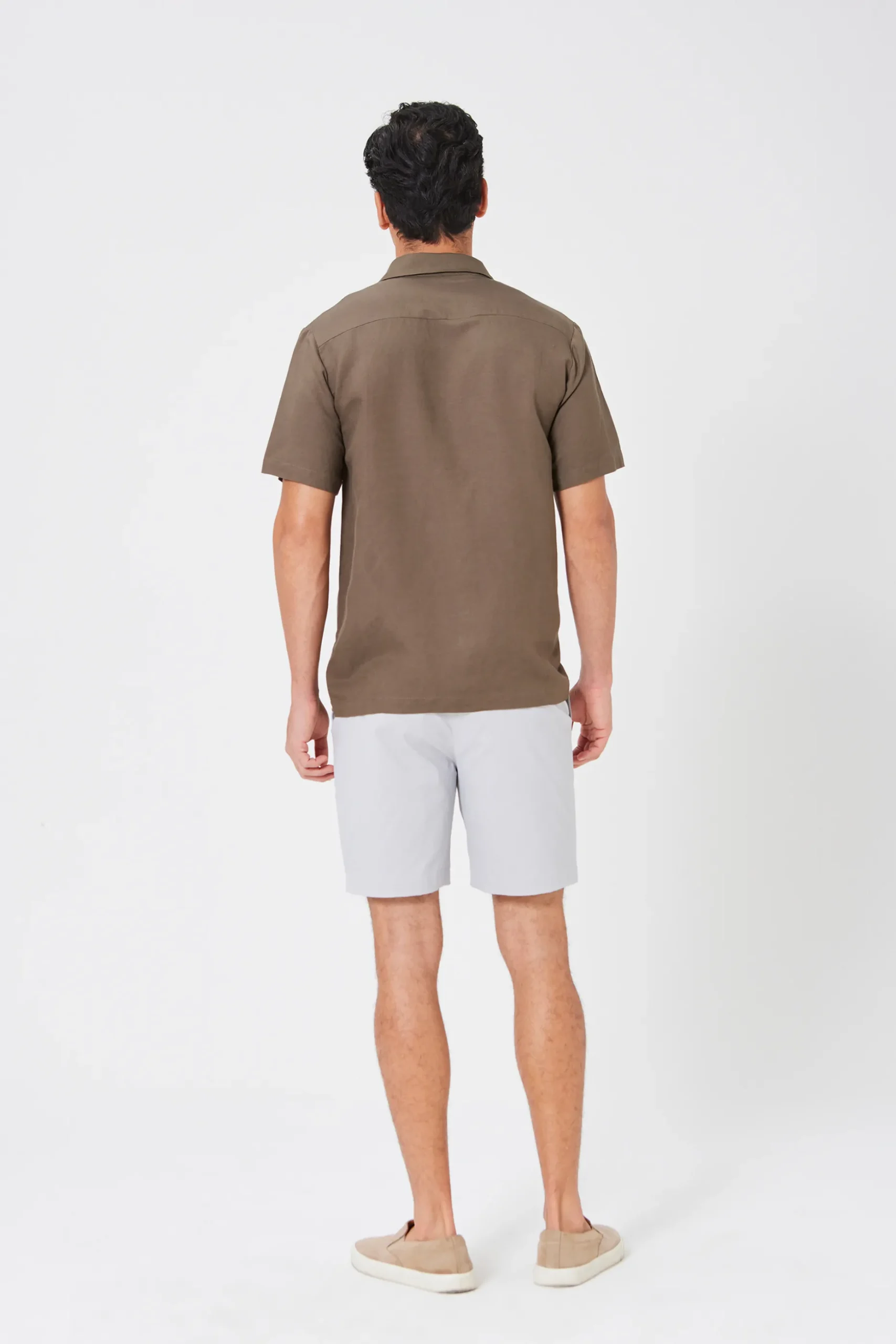 Men’s Linen Collared Shirt