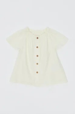Mini Gathered Rayon Top