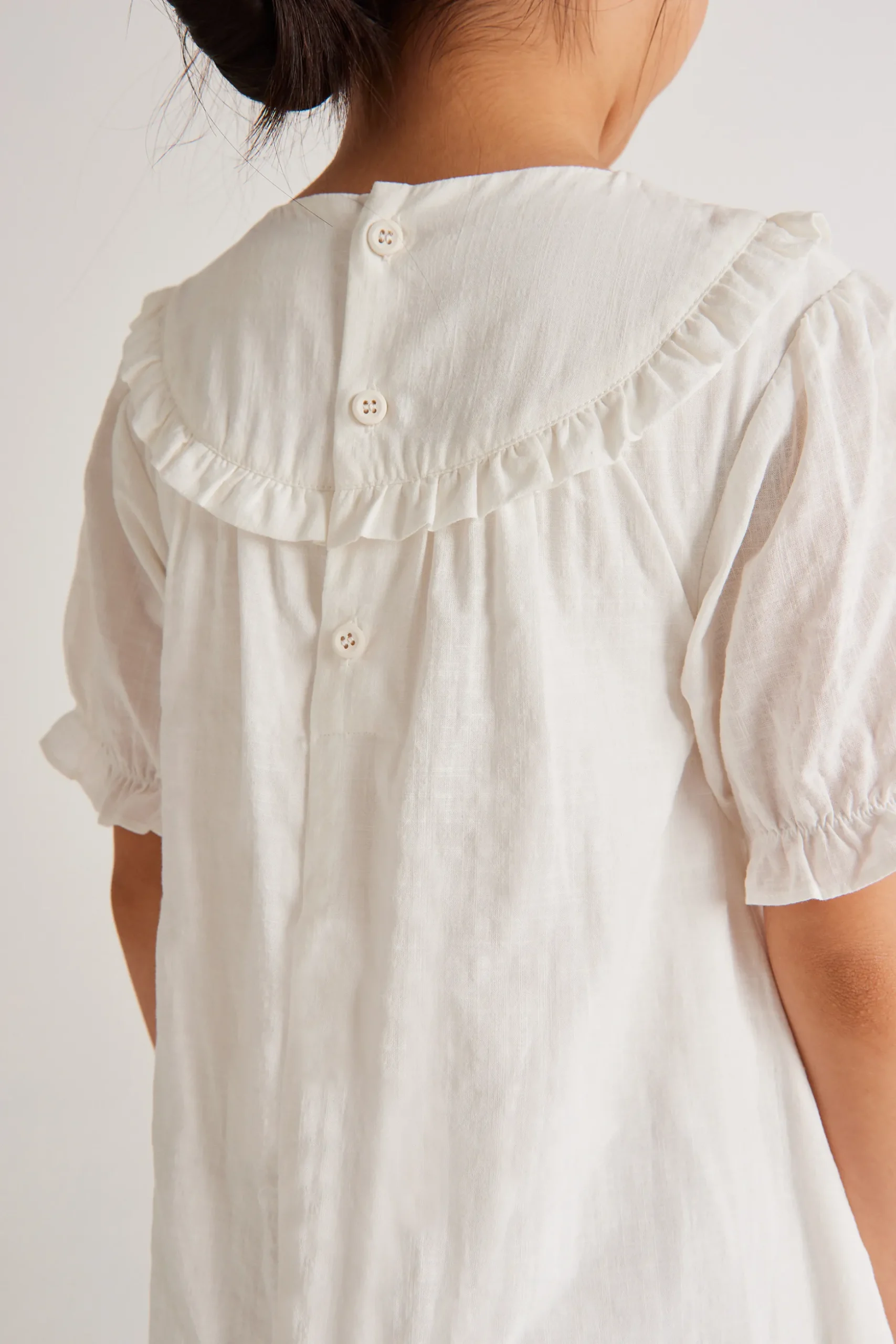 Mini Ruffle Collar Dress