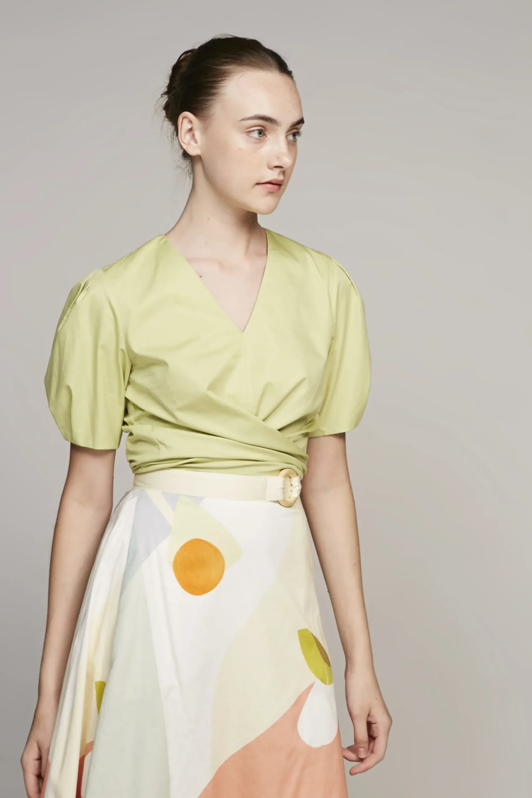 Morning Asymmetrical Midi Skirt