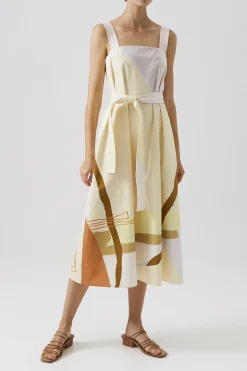 Mountains Cotton Tent Dress