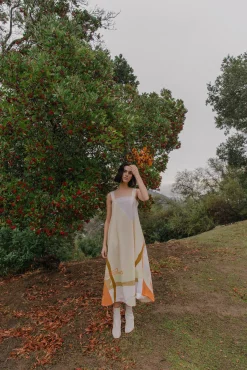 Mountains Cotton Tent Dress