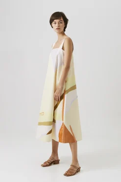 Mountains Cotton Tent Dress