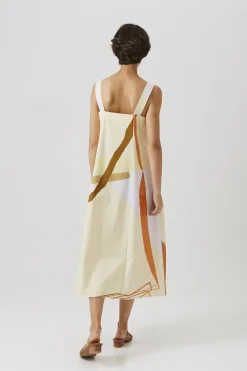Mountains Cotton Tent Dress