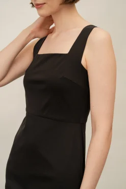 Mulberry Silk Fitted Dress