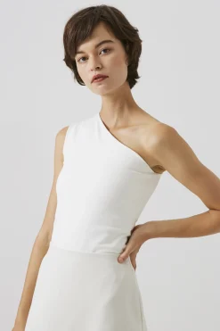 One-Shoulder Jersey Top