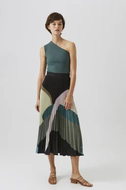 One-Shoulder Jersey Top