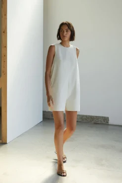 Organic Cotton Gathered Romper