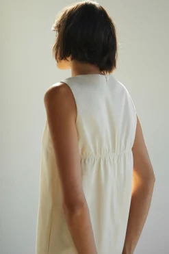 Organic Cotton Gathered Romper