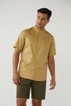 Organic Cotton Short-Sleeved Shirt