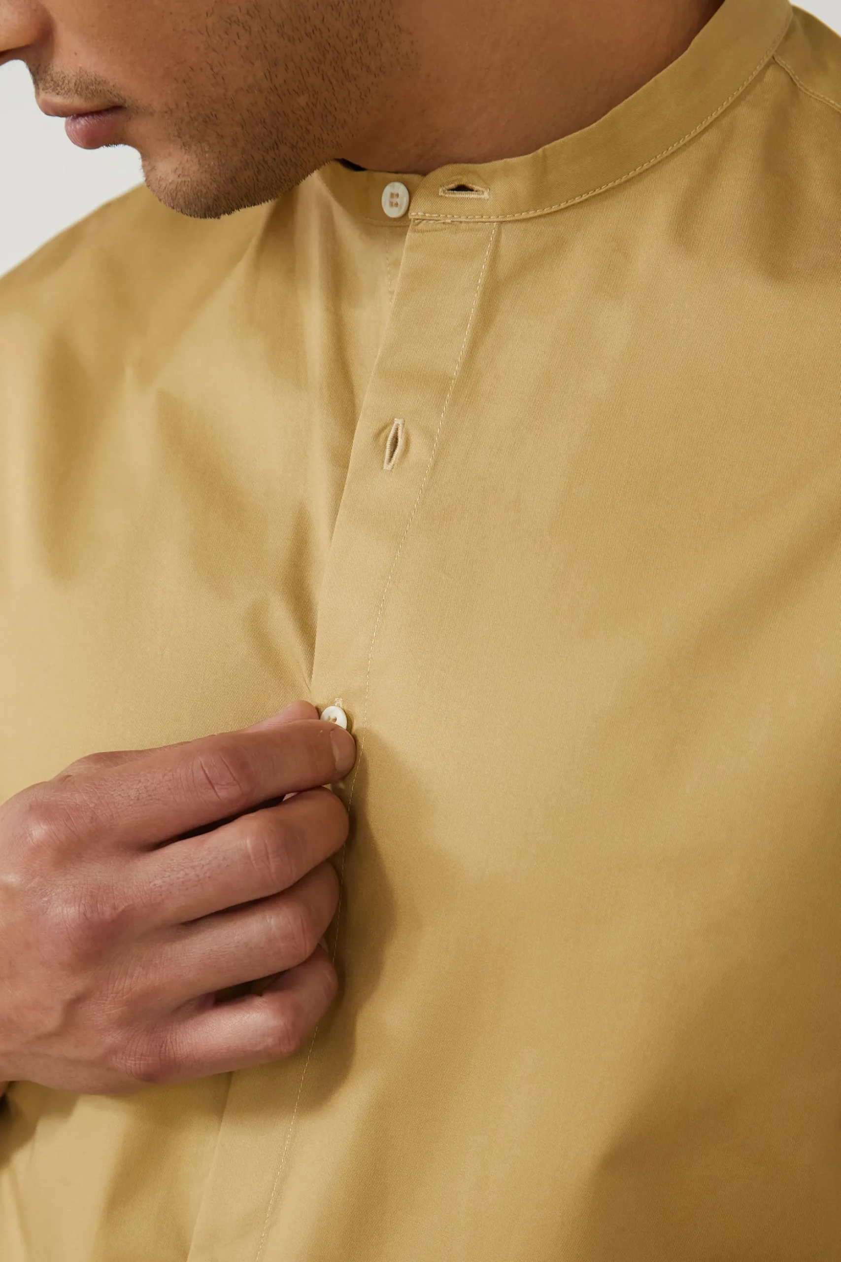 Organic Cotton Short-Sleeved Shirt