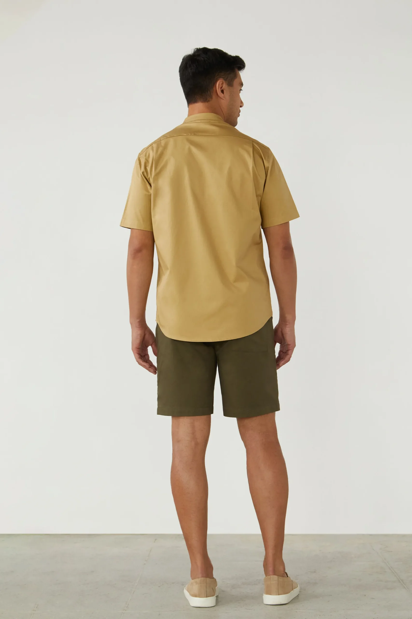 Organic Cotton Short-Sleeved Shirt