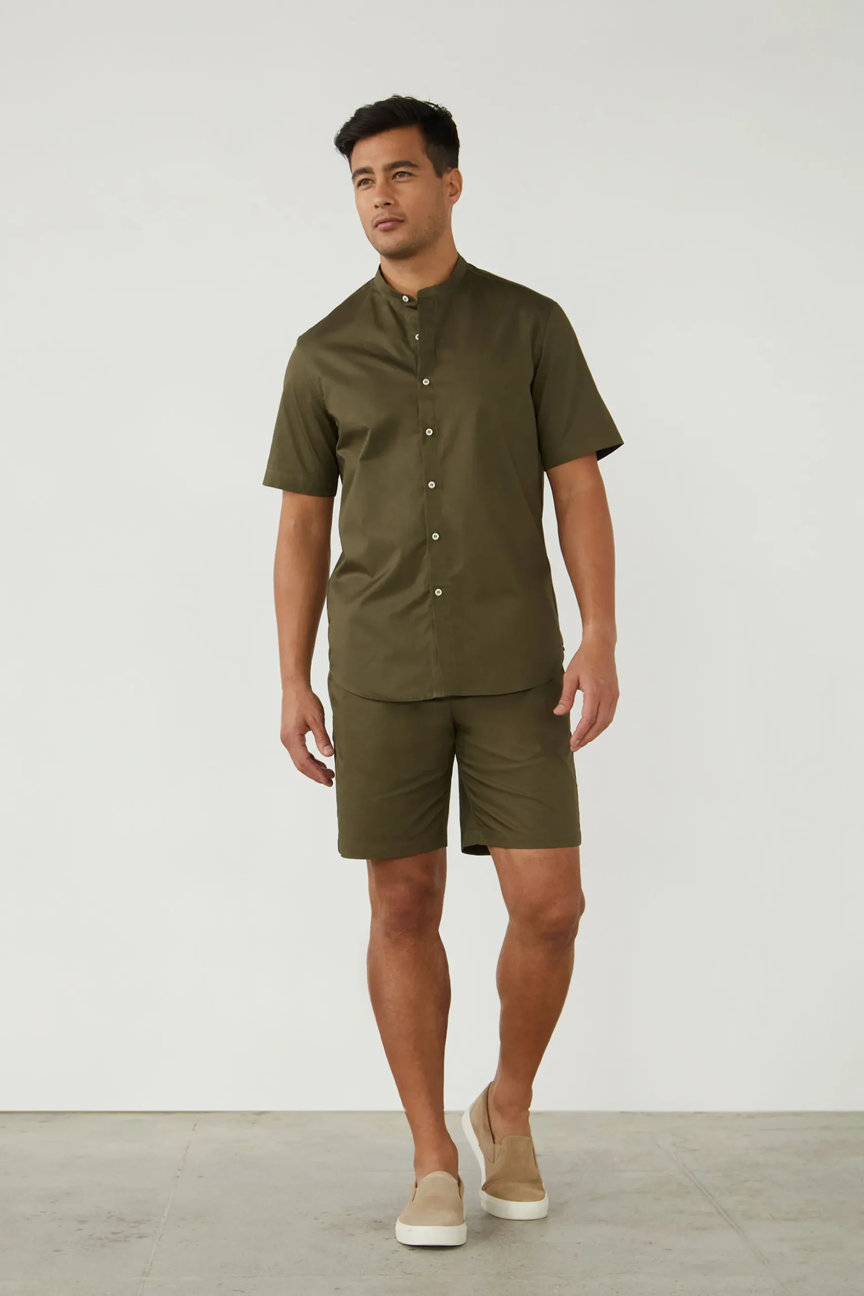 Organic Cotton Short-Sleeved Shirt