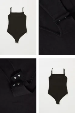 Organic Jersey Cami Bodysuit