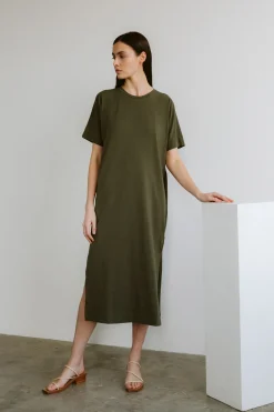 Organic Jersey Relaxed Tee Dress