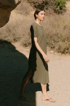 Organic Jersey Relaxed Tee Dress