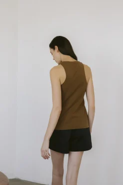 Organic Jersey Sleeveless Tank