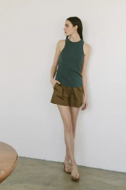 Organic Jersey Sleeveless Tank