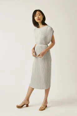 Pleated Kaftan Top