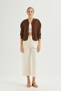 Plissé Pleated Shrug
