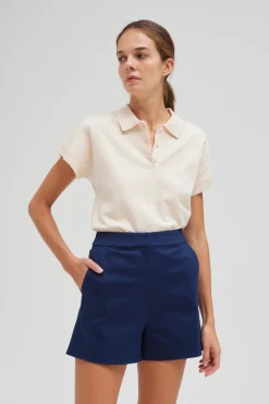 Polo Knit Top
