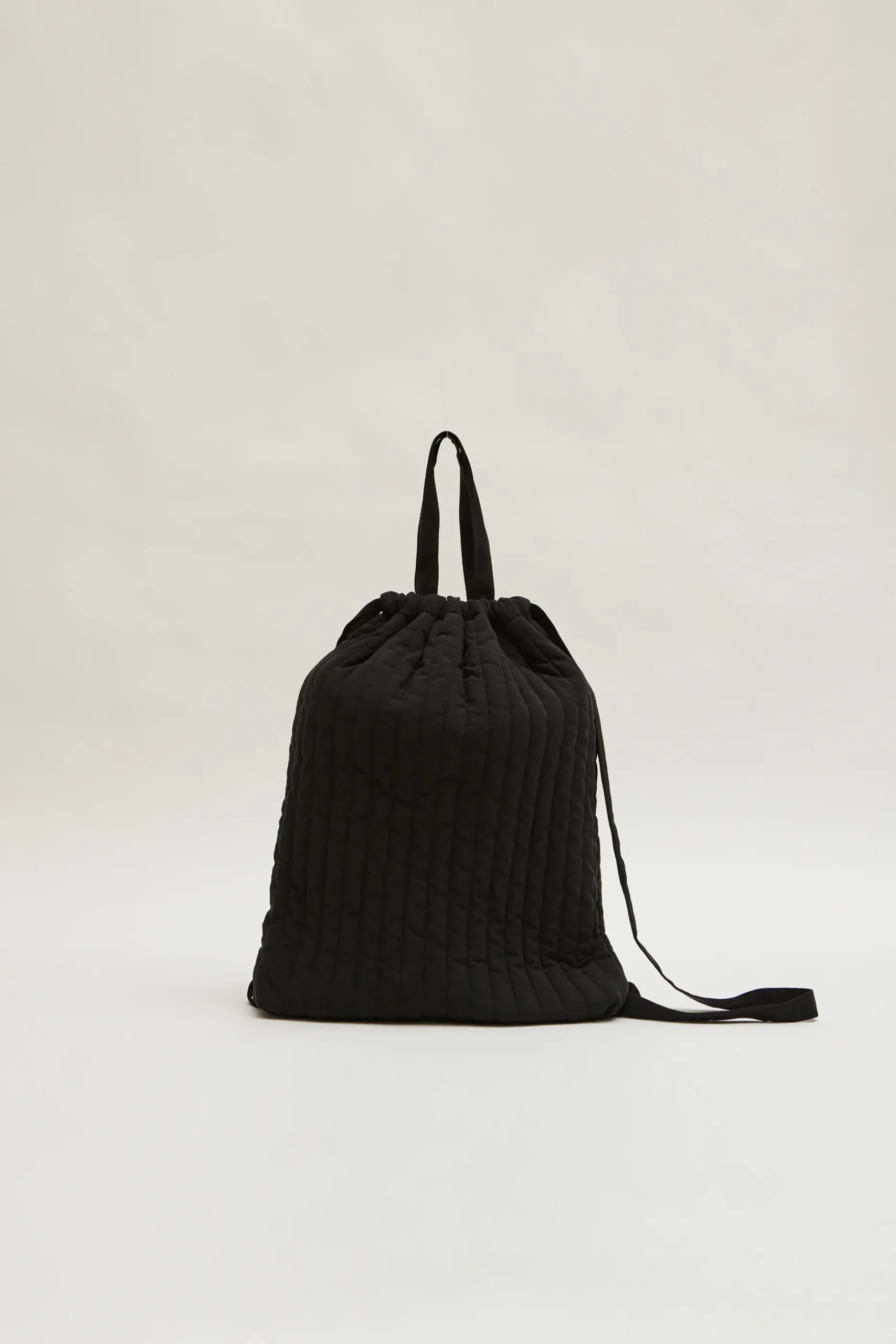 Quilted Drawstring Bag
