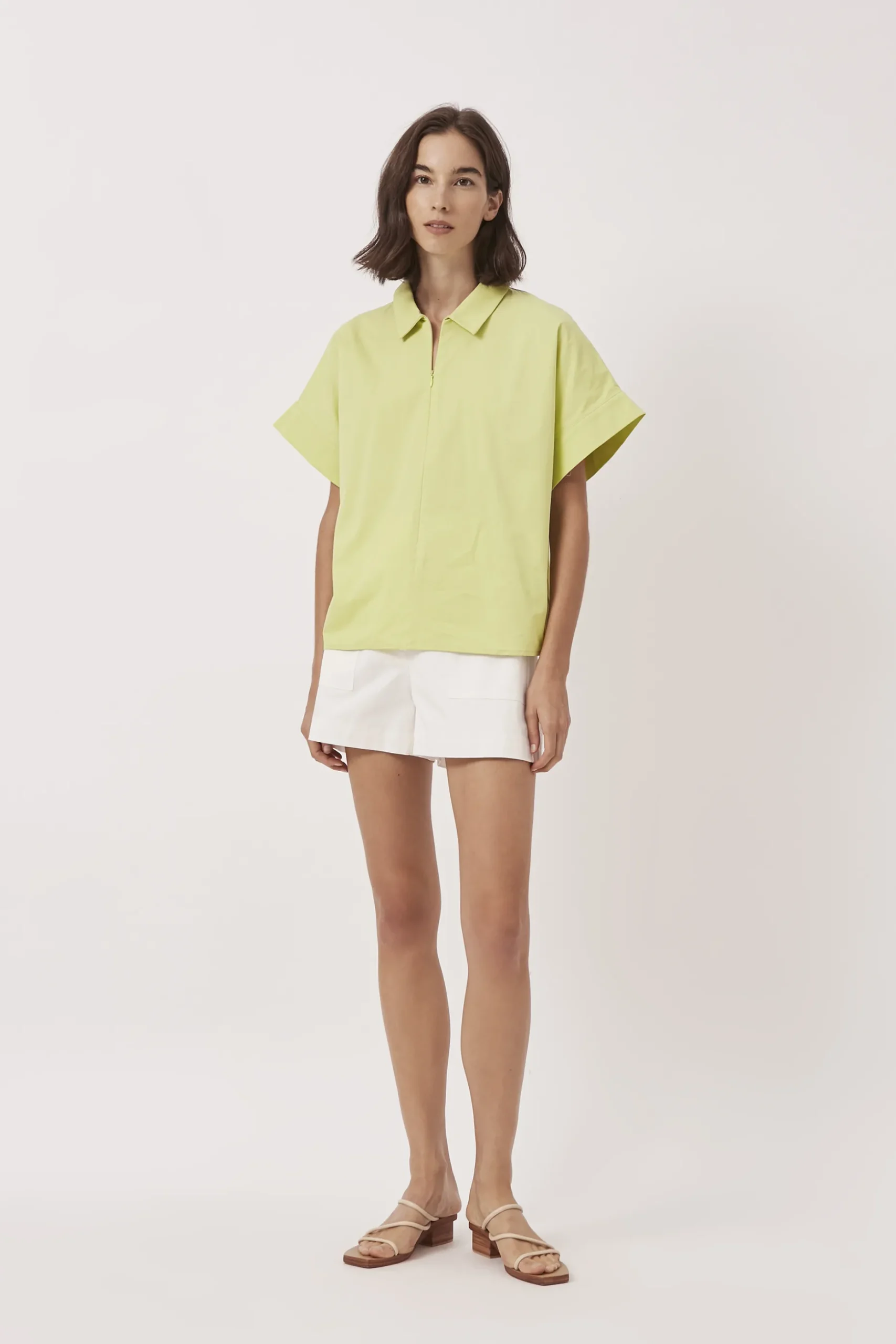 Relaxed Collared Shirt