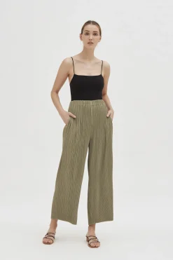 Relaxed Pleat Pants