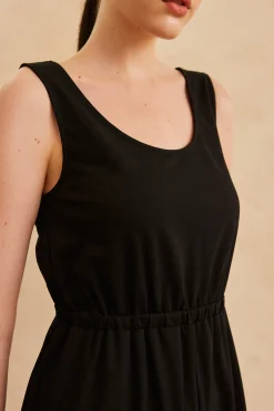 Relaxed U-Neck Jumpsuit