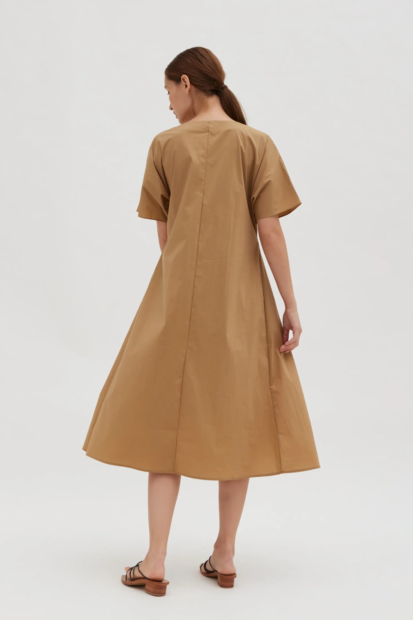 Relaxed V-Neck Dress