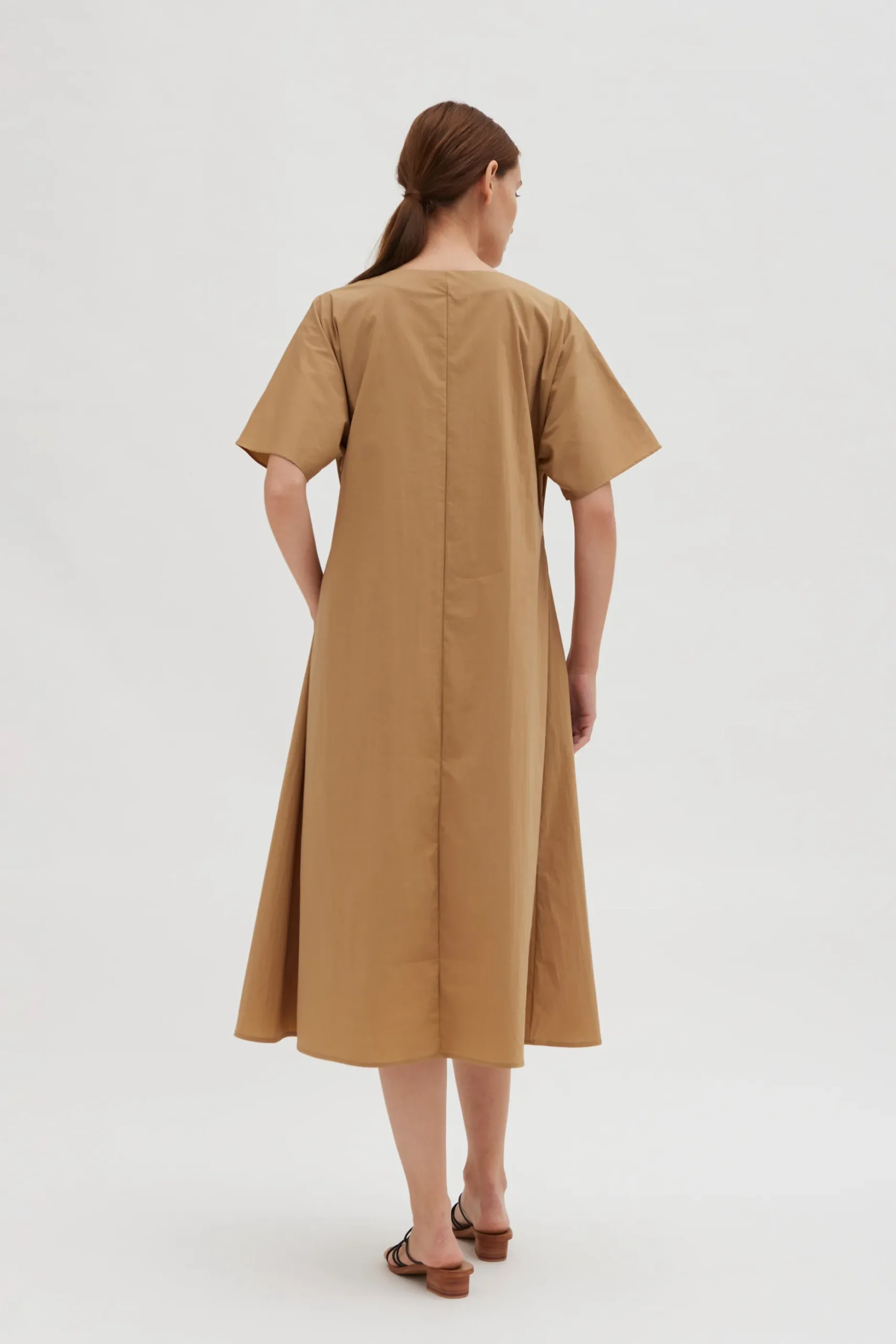 Relaxed V-Neck Dress