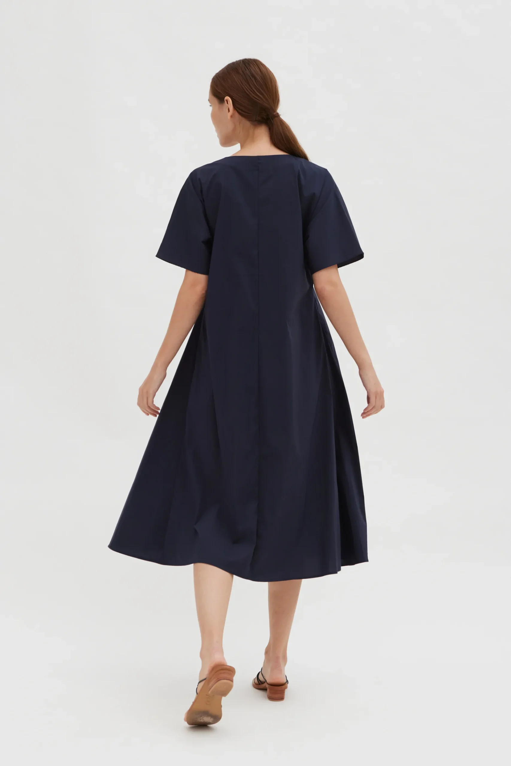 Relaxed V-Neck Dress