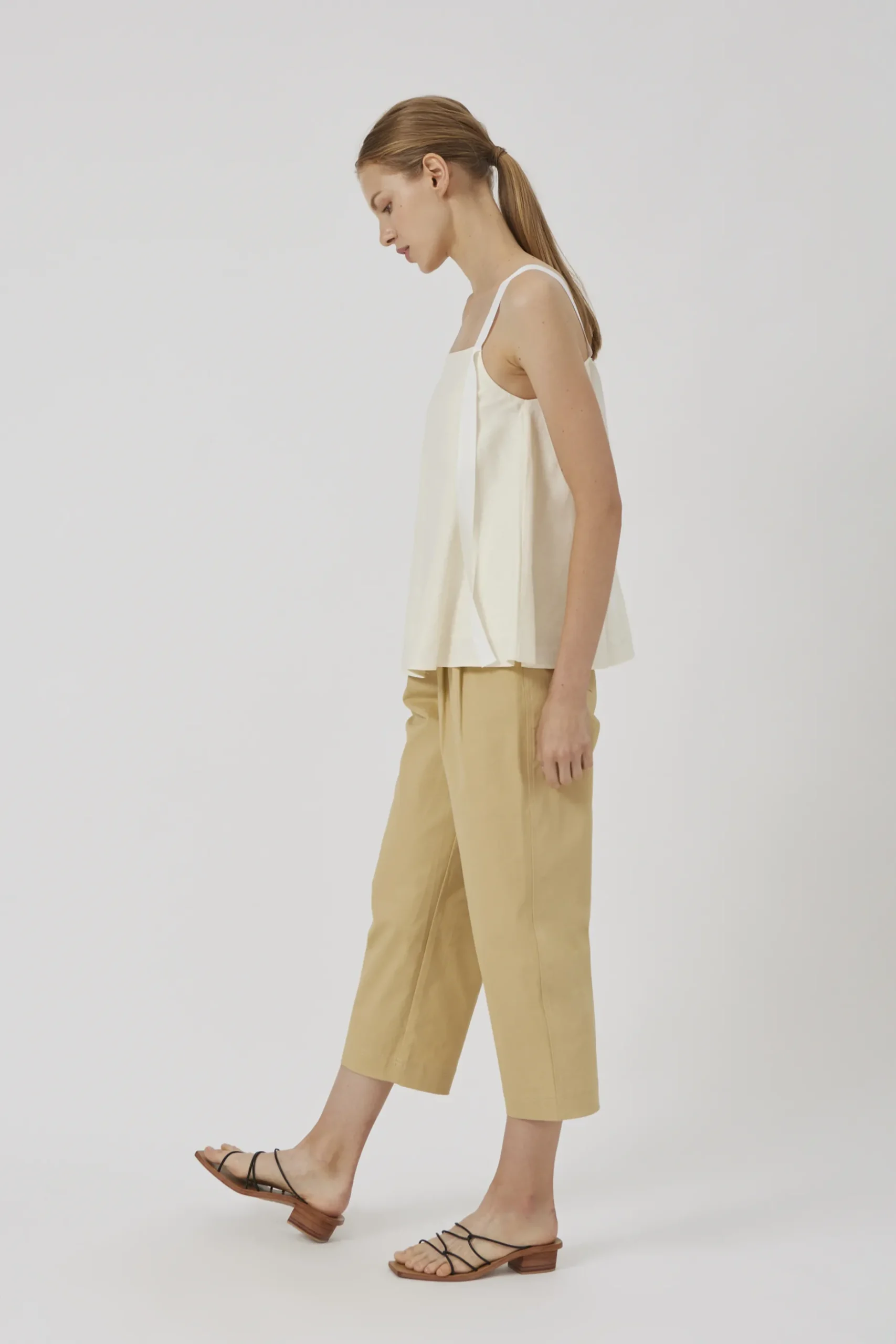 Ribbon Linen Top