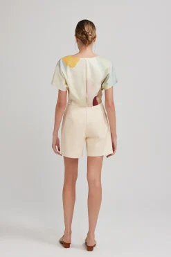 River Organic Cotton Cropped Top