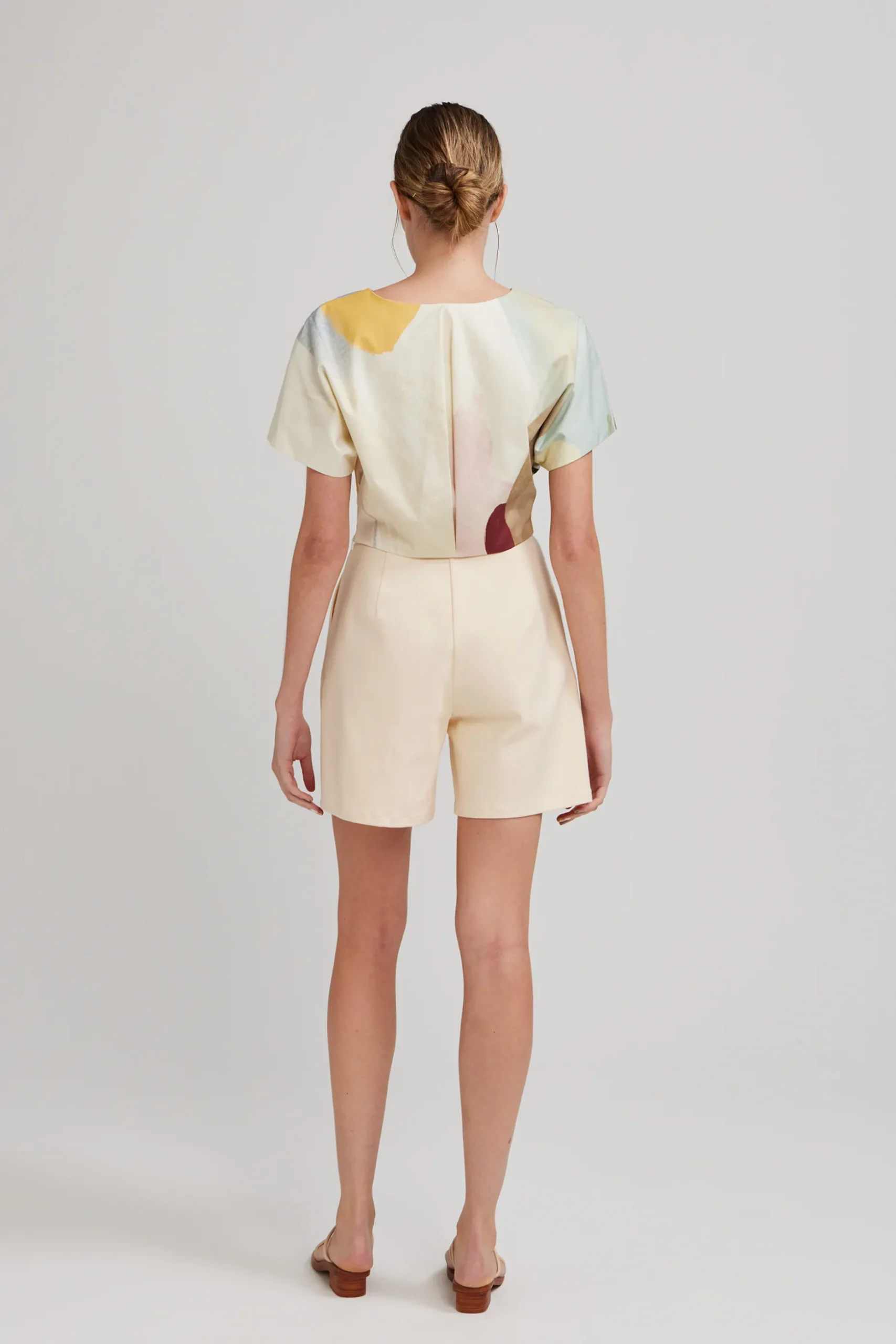 River Organic Cotton Cropped Top
