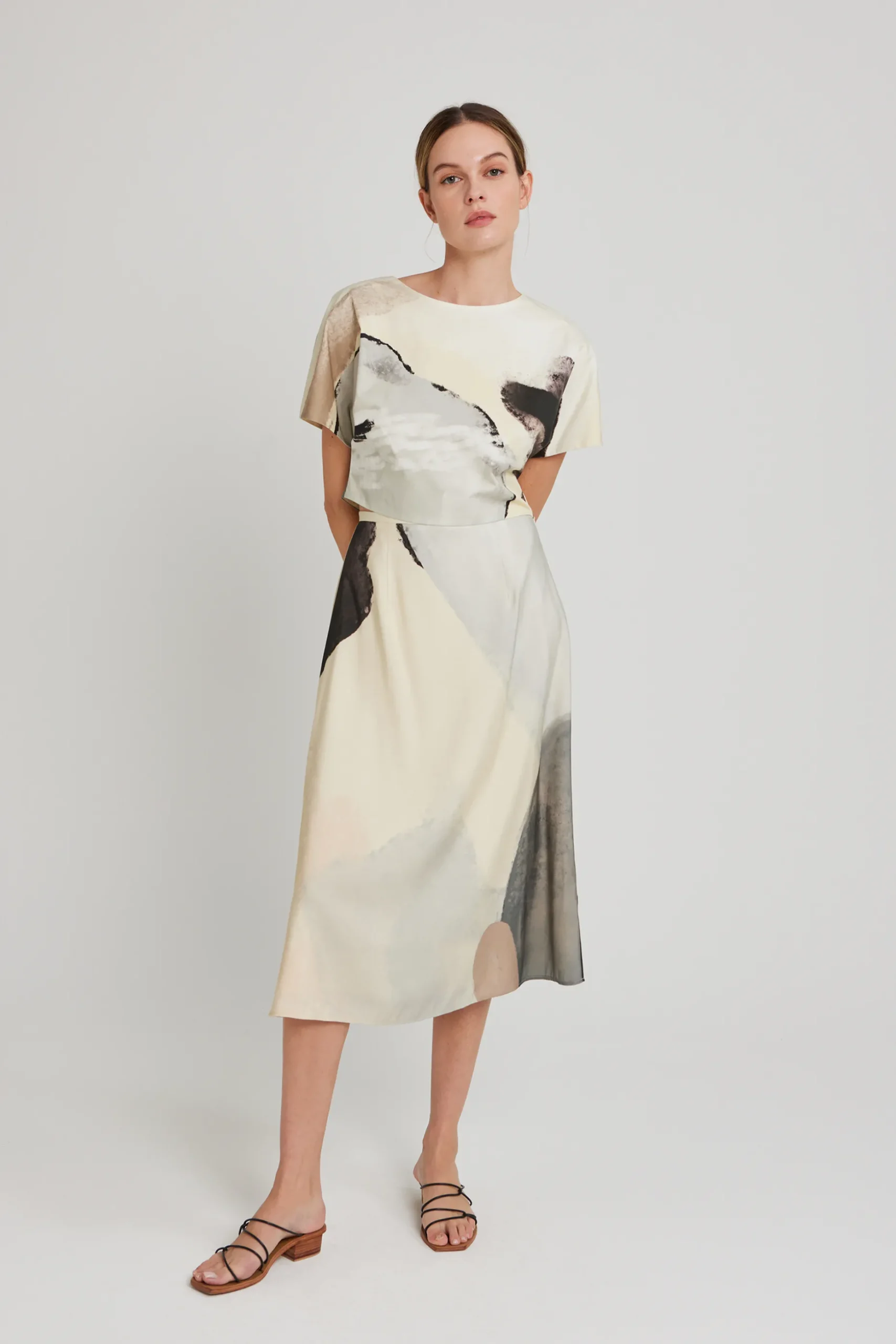 River Organic Cotton Cropped Top
