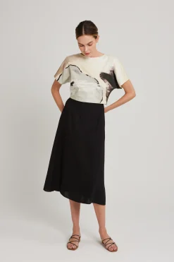River Organic Cotton Cropped Top