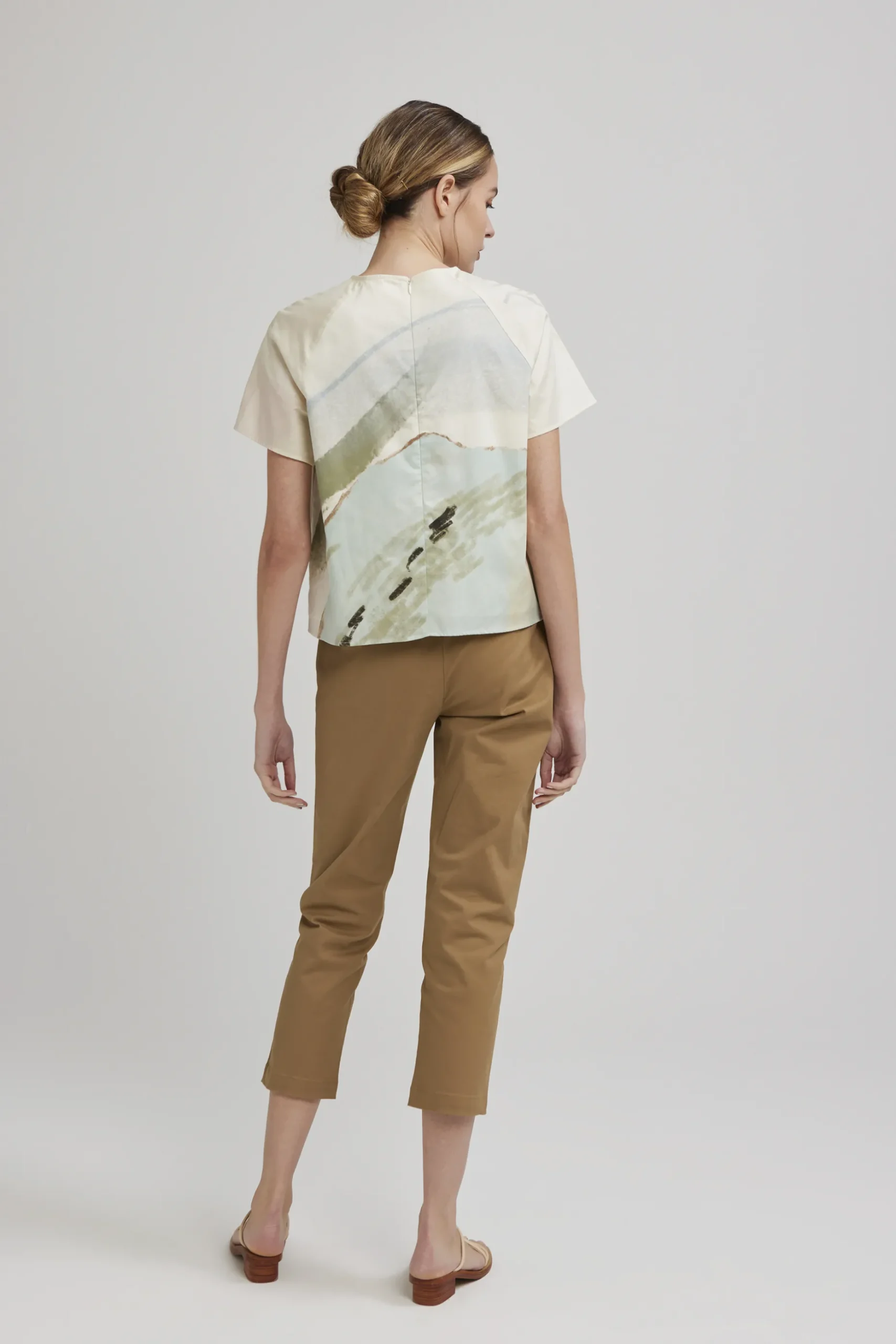 River Raglan Shift Top