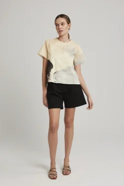 River Raglan Shift Top